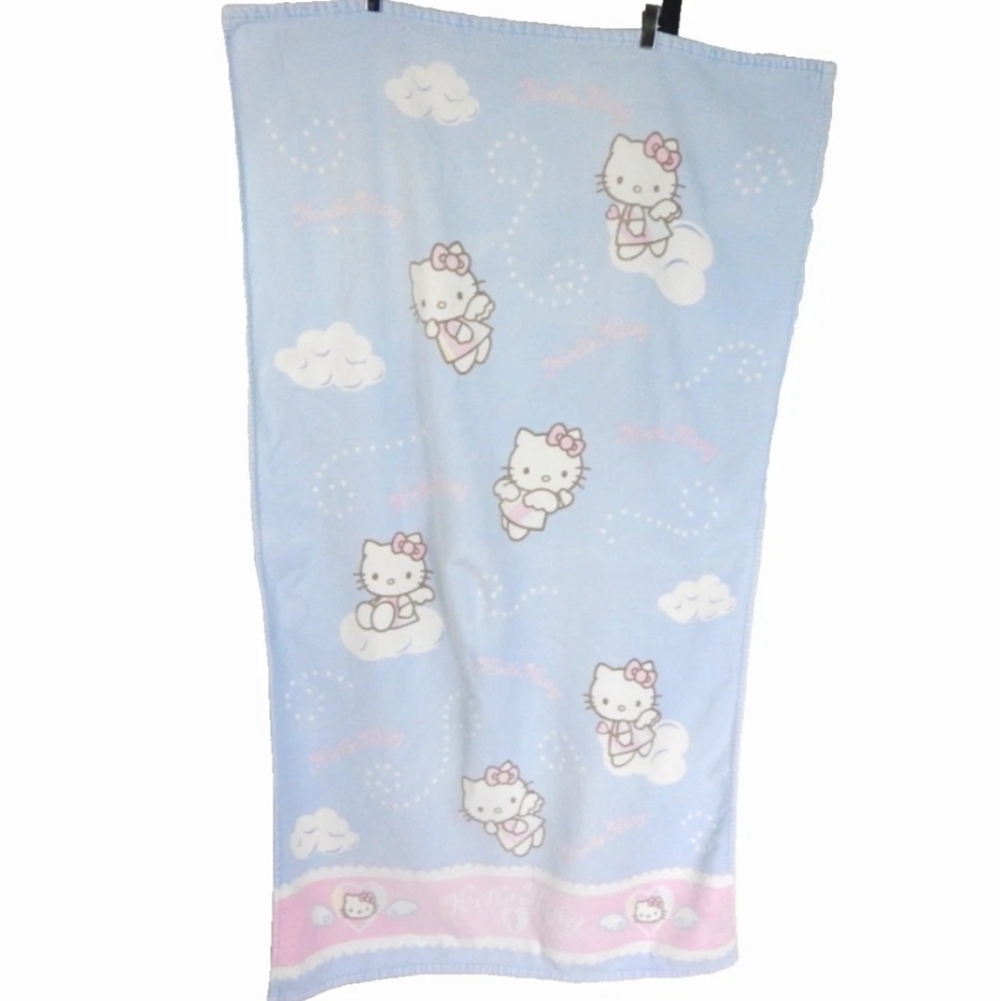 Sanrio Vintage Hello Kitty Angel Beach Towel